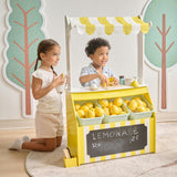 Teamson Kids Lemonade Stand Playset with Interactive Accessories