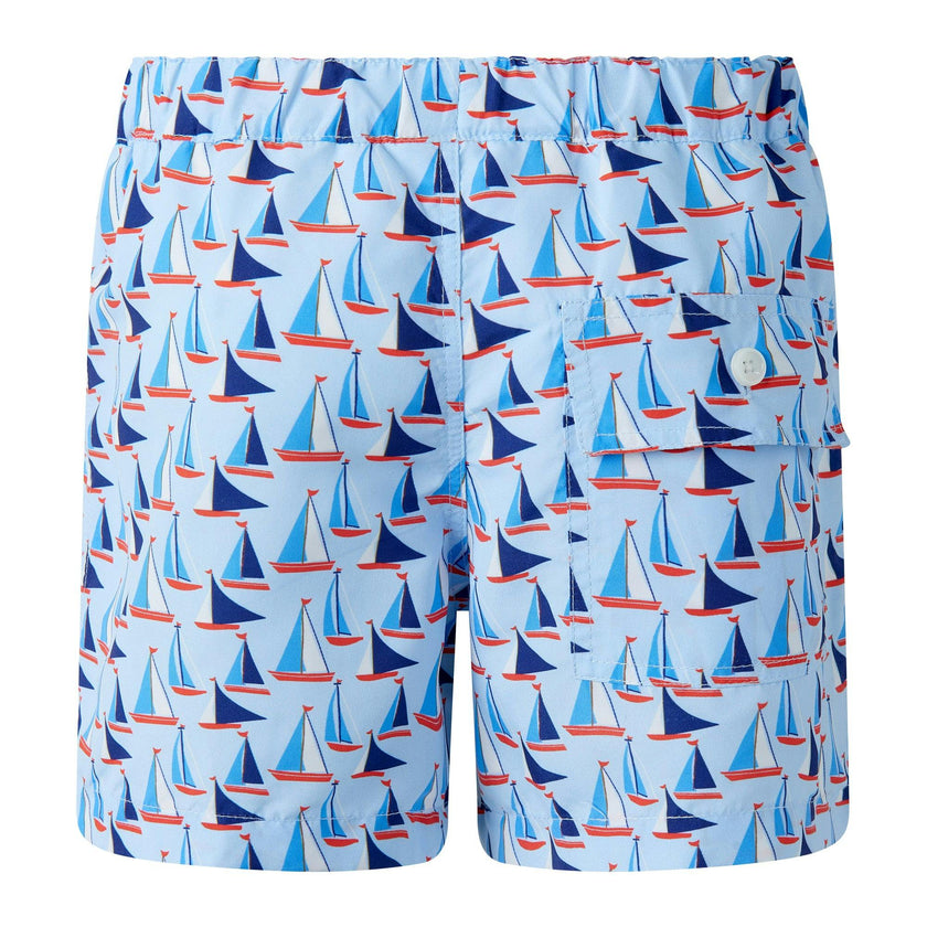 Sailboat Swim Trunks