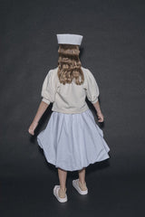 Odissey Bow Sweatshirt Cream