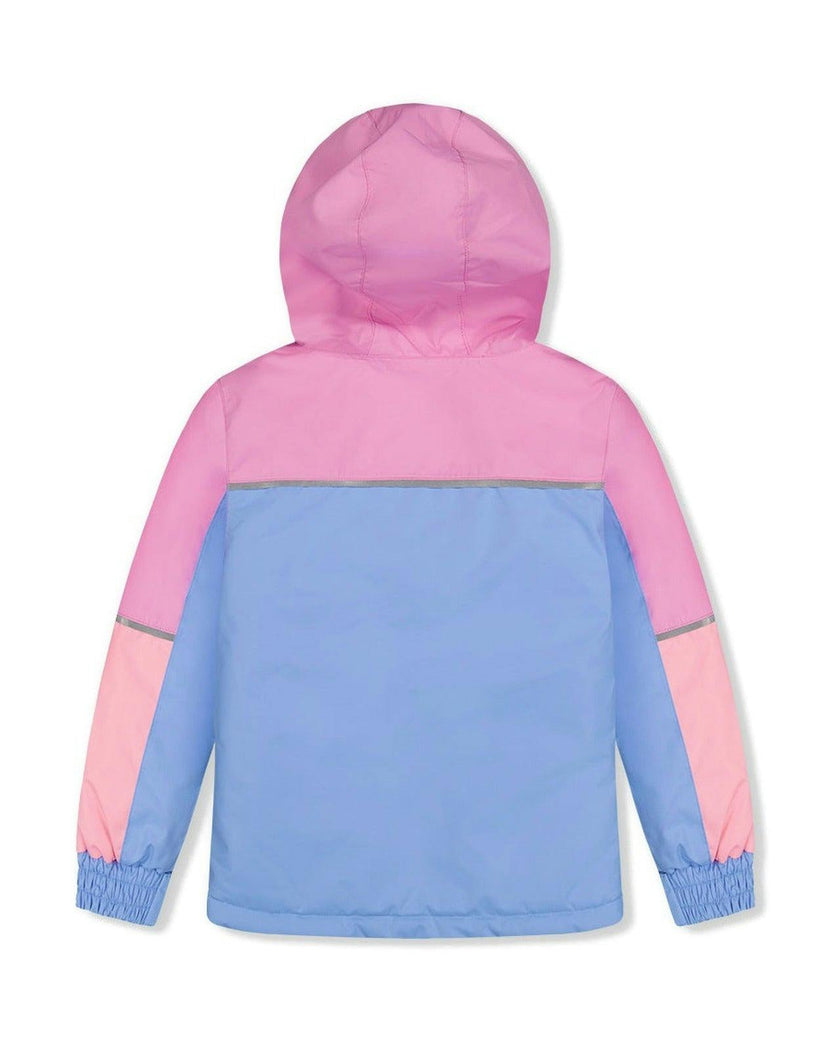 Light Weight Two Piece Chill Snowsuit Pink Blue and Mauve