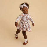 Leanne Ruffled Bodysuit Dress