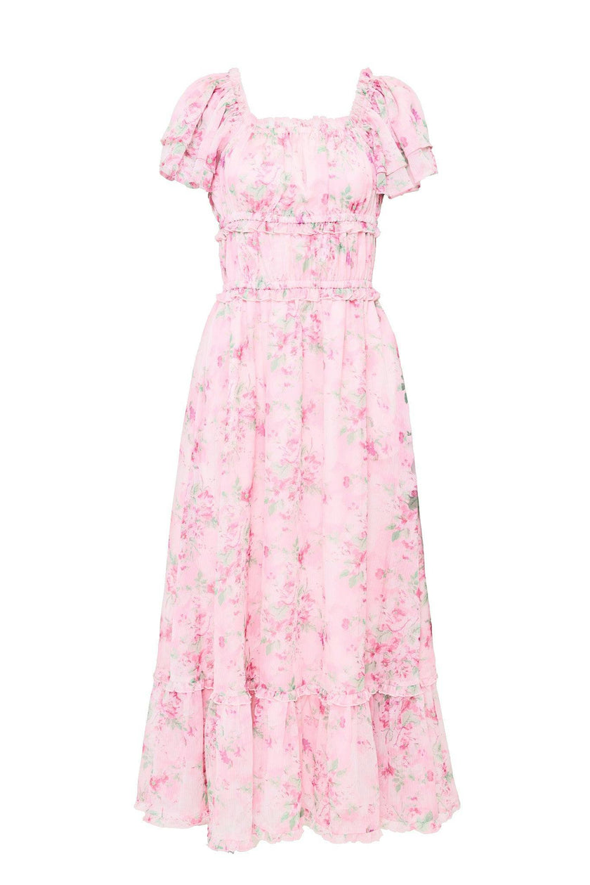 Juliana Dress in Rose Trance
