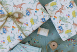 Birthday Dinosaurs Gift Wrap