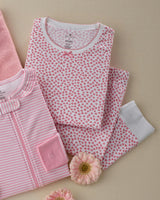 Kid's Pima Snug Fit Pajama Set in Sweethearts