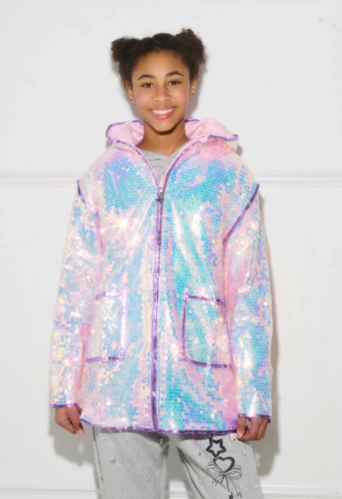 Women's Paillette Magic Rain Jacket