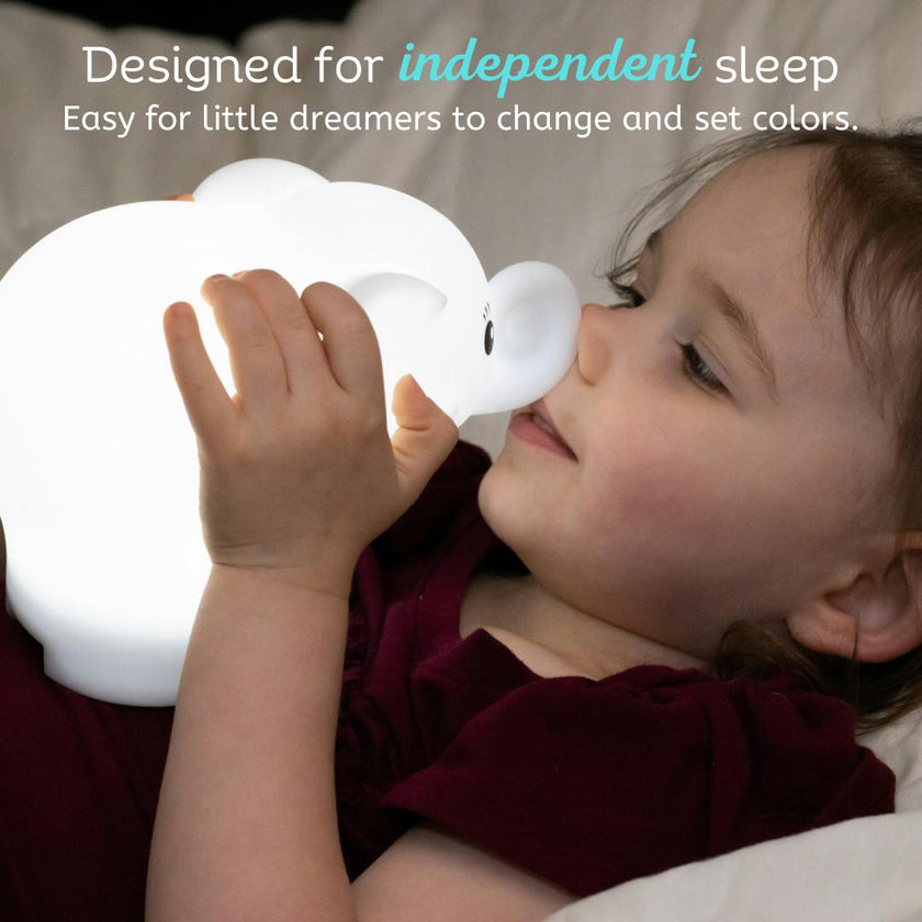LumiPets® Eggbert the Elephant- Children's Touch Night Light