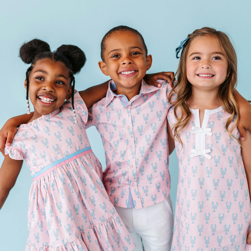 Pastel Pincers Shirt in Short Sleeves