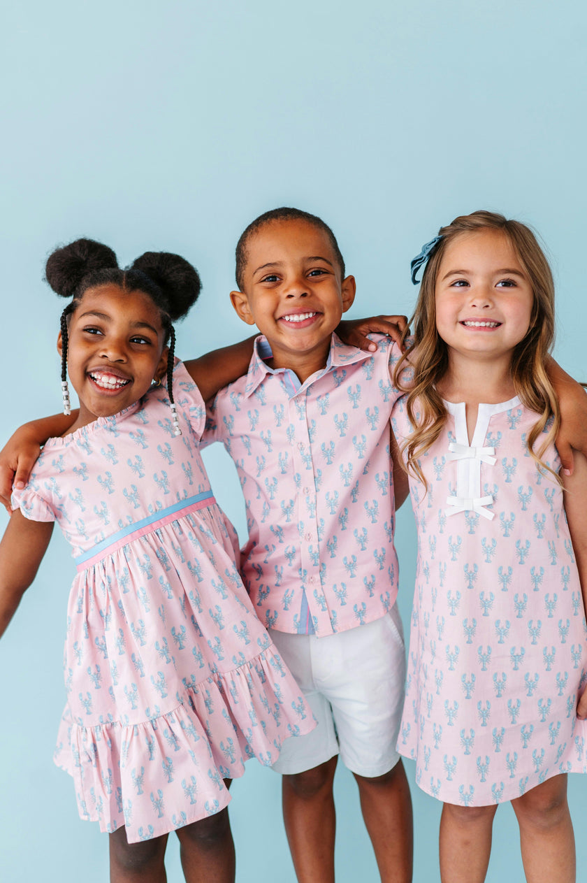 Pastel Pincers Shirt in Short Sleeves