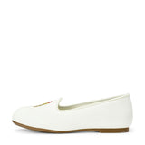 Elva White Loafers