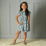 Blackberry Button-Front Dress
