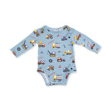Crayon Construction - Long Sleeve Bodysuit