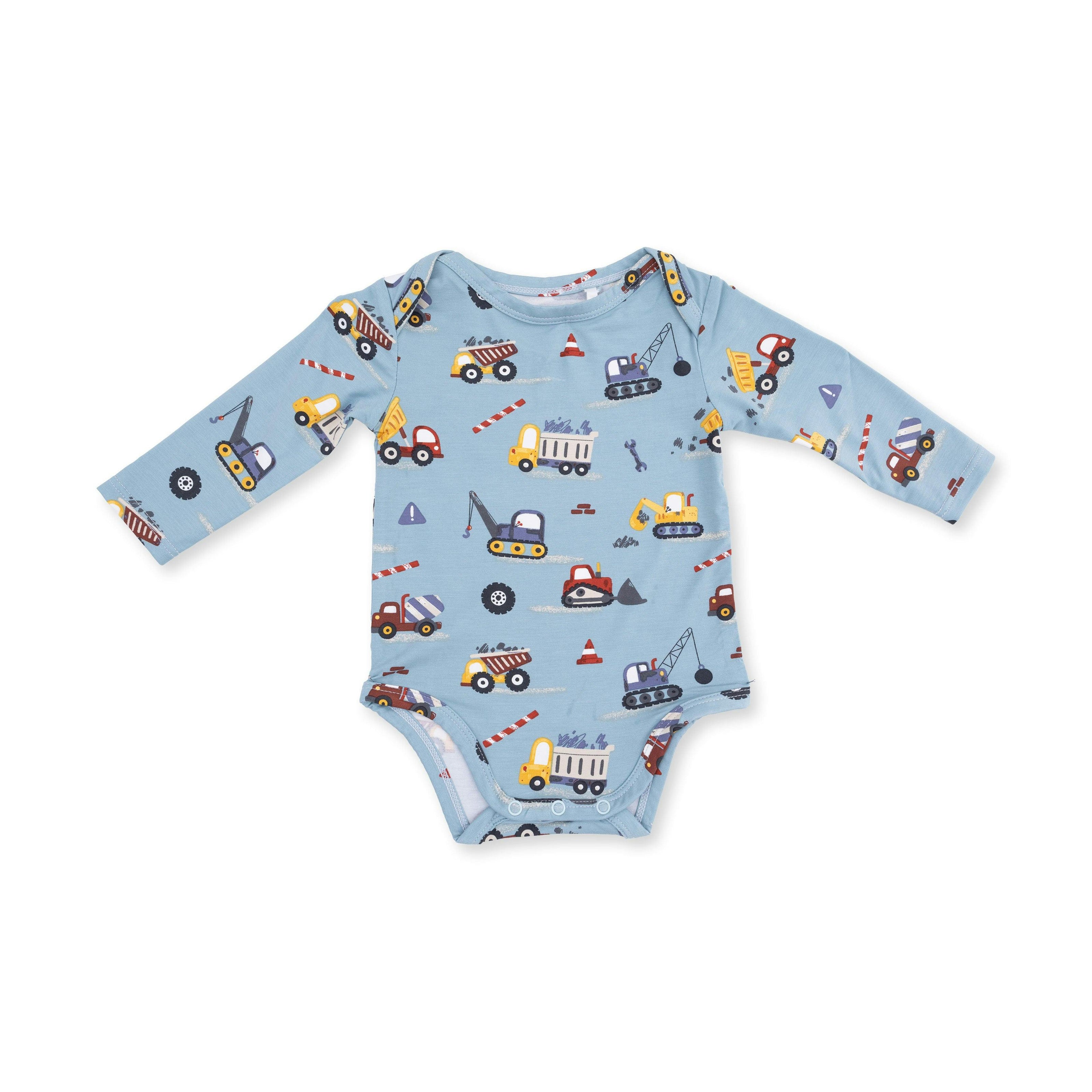 Crayon Construction - Long Sleeve Bodysuit