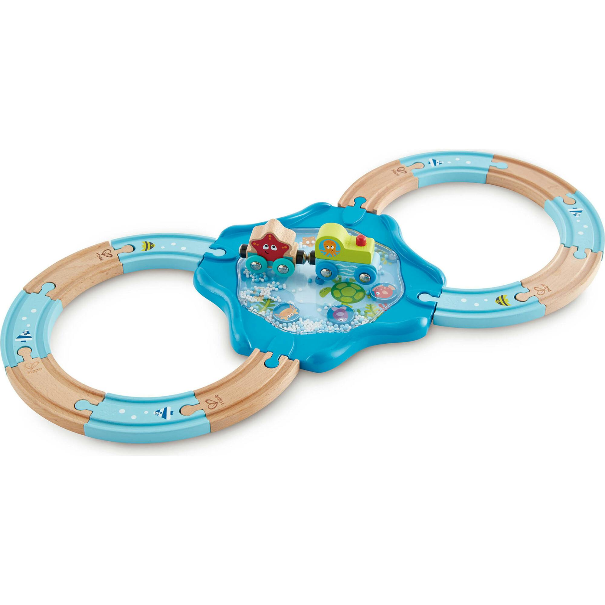 Hape: Undersea Figure 8&nbsp;- Wooden Train Track Playset
