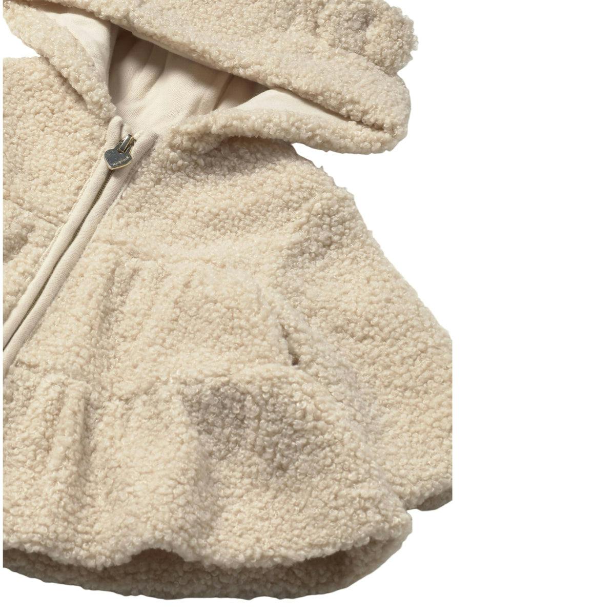 Newborn Girl Zip Sweatshirt