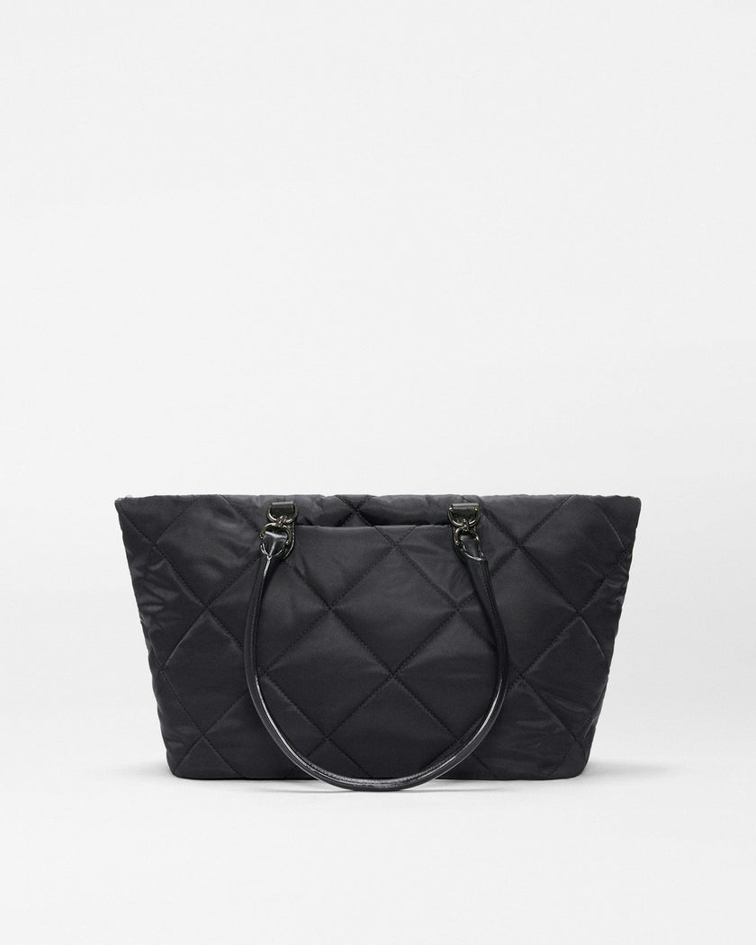 Black Medium Madison E/W Tote