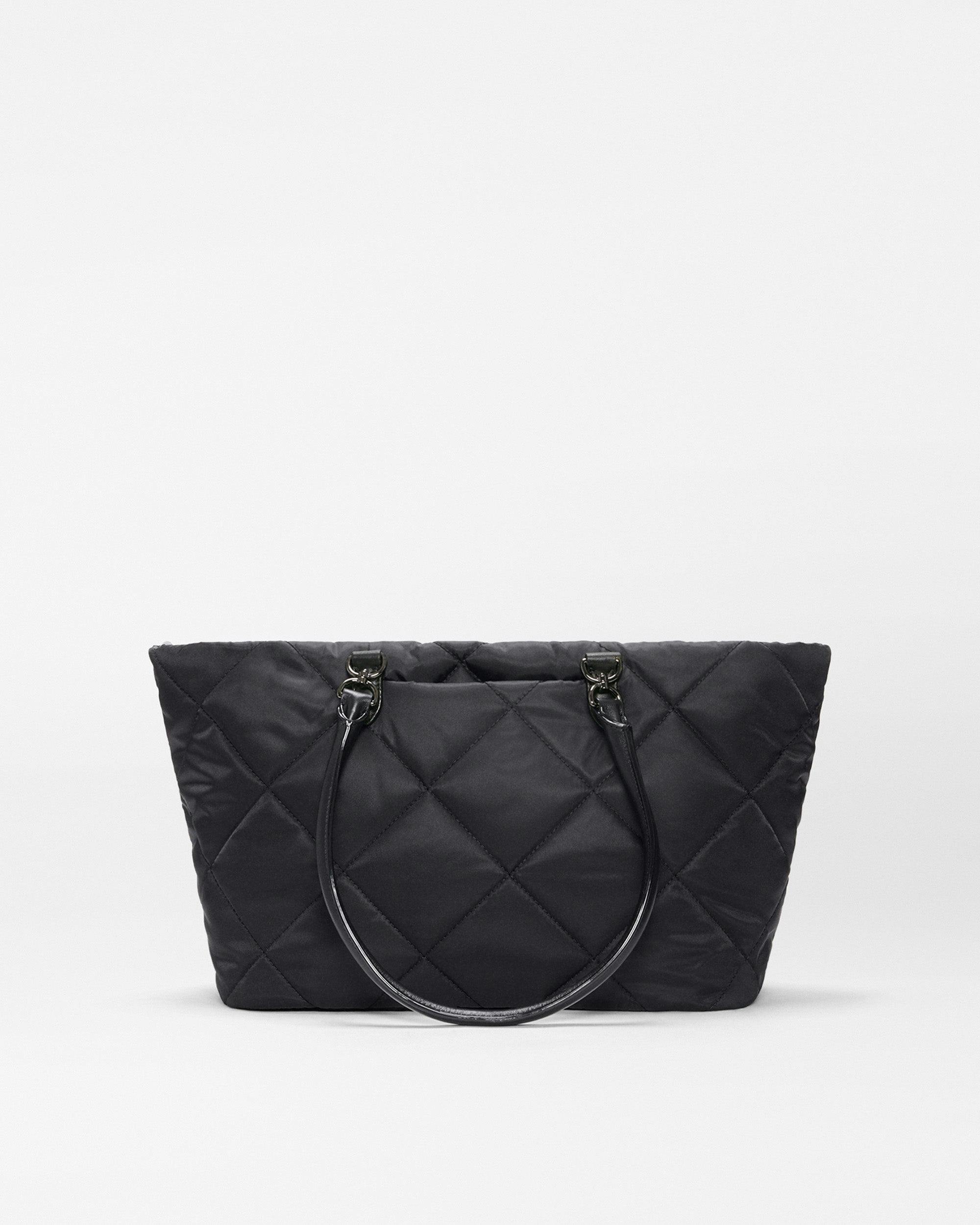 Black Medium Madison E/W Tote
