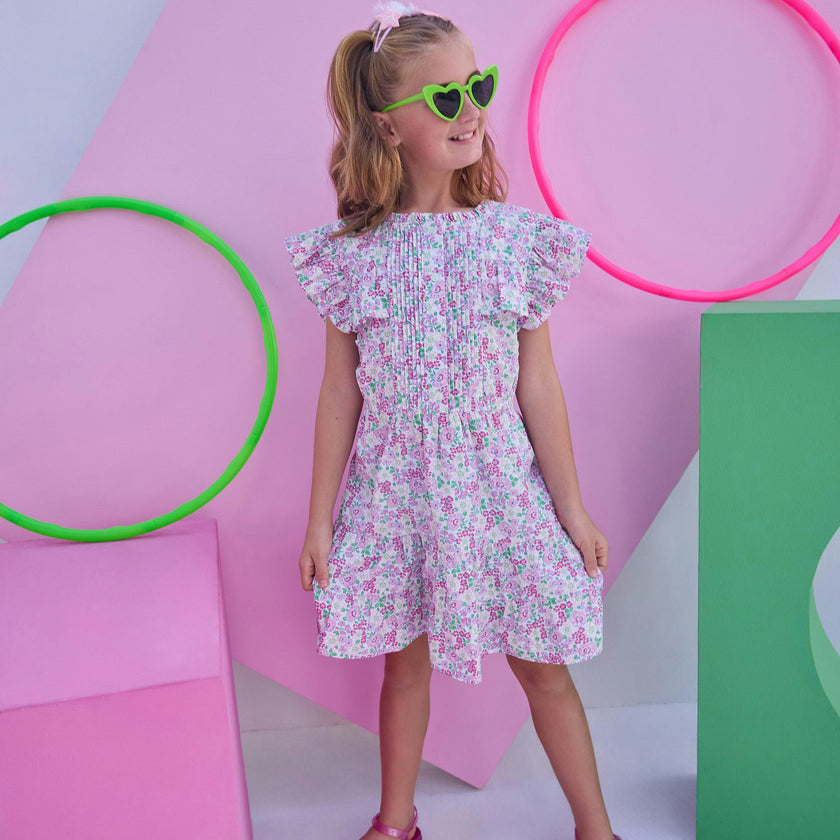 Rodeo Dress - Pink Bloomsbury Blossoms