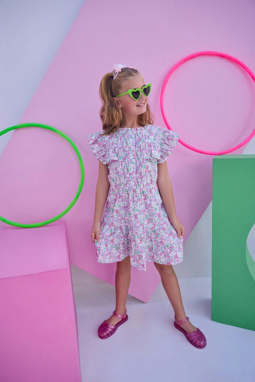 Rodeo Dress - Pink Bloomsbury Blossoms
