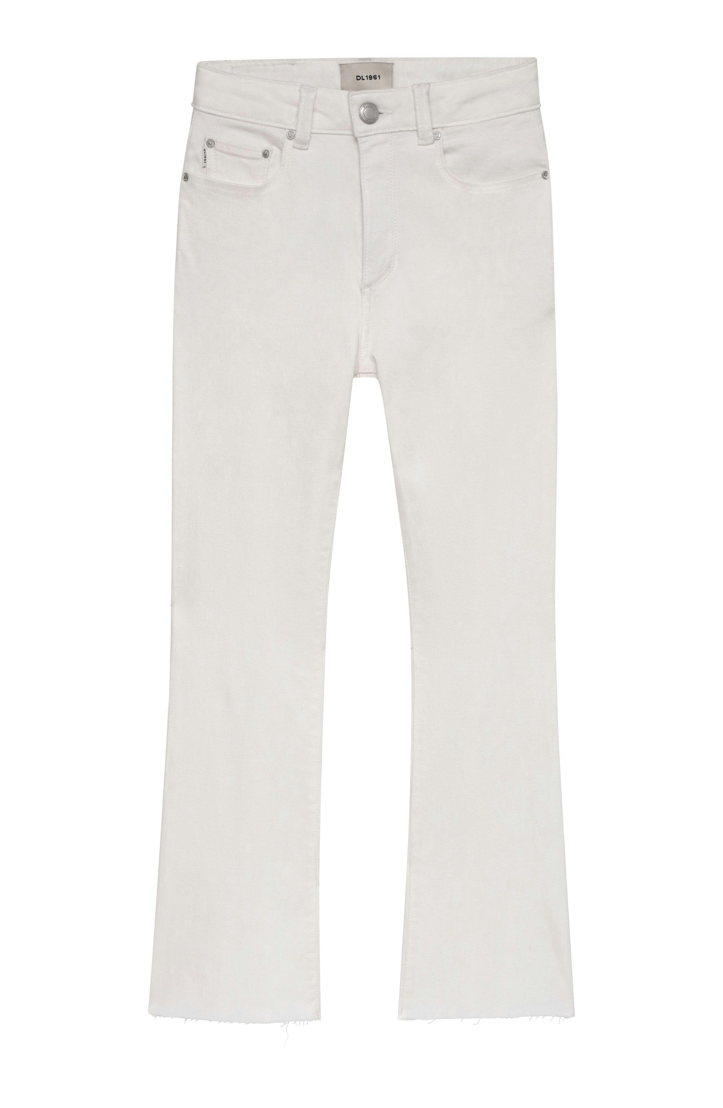Claire Bootcut White Raw