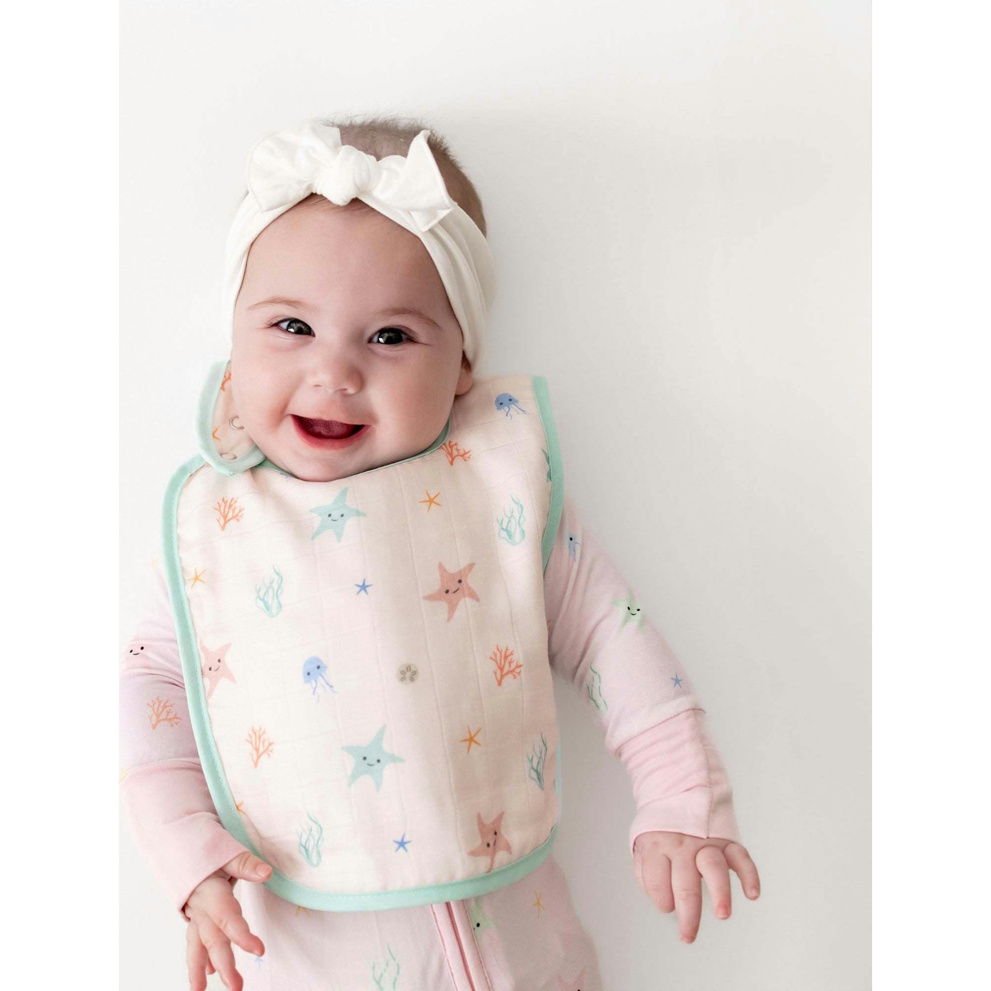 Starfish Bib Set