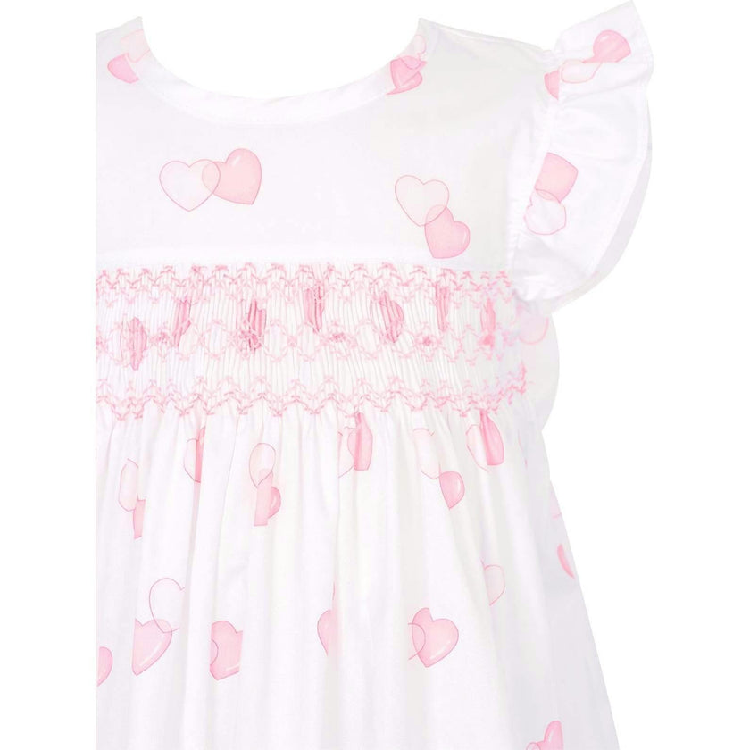 Sweetheart Woven Smocked Dress
