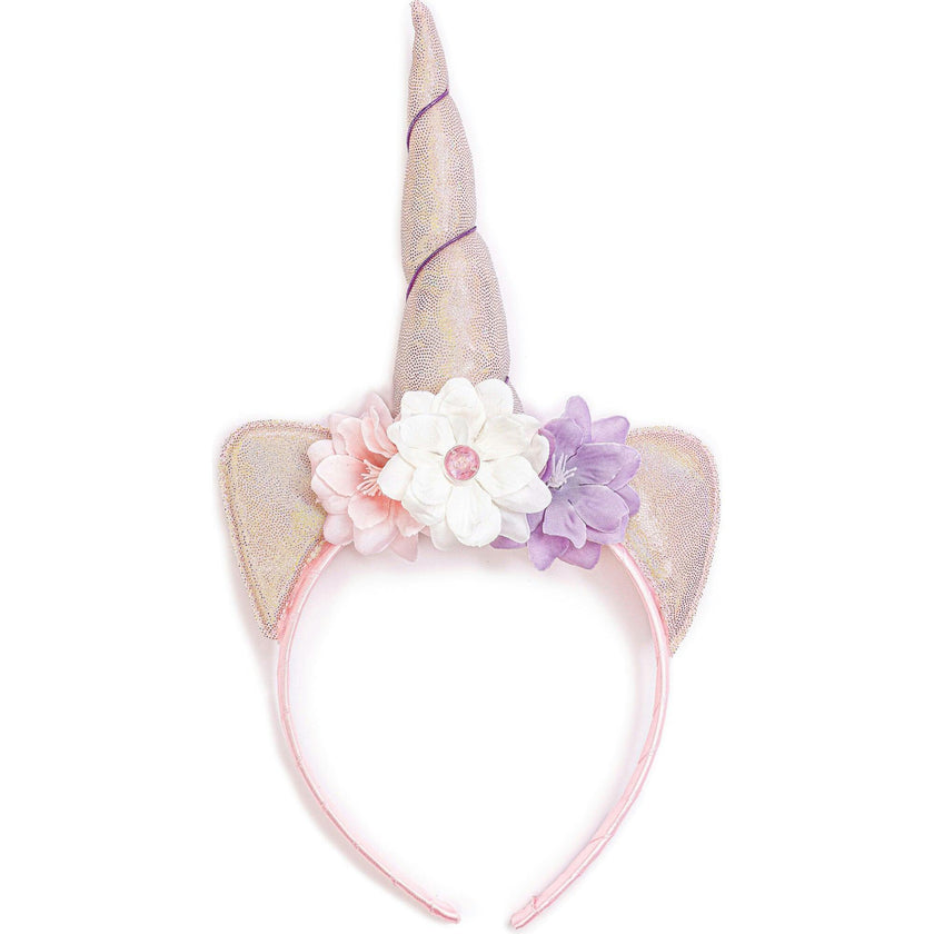 Pink Shimmer Unicorn Dress & Headband