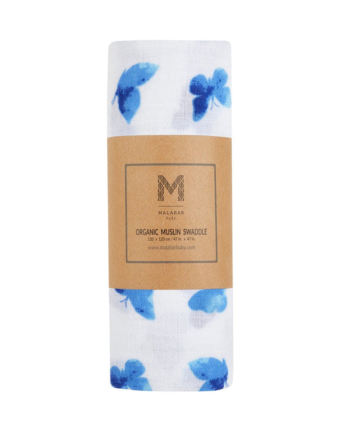 Organic Cotton Muslin Swaddle