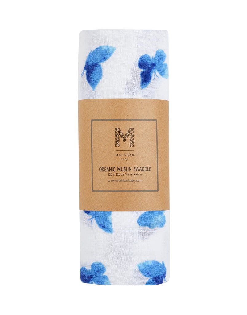 Organic Cotton Muslin Swaddle