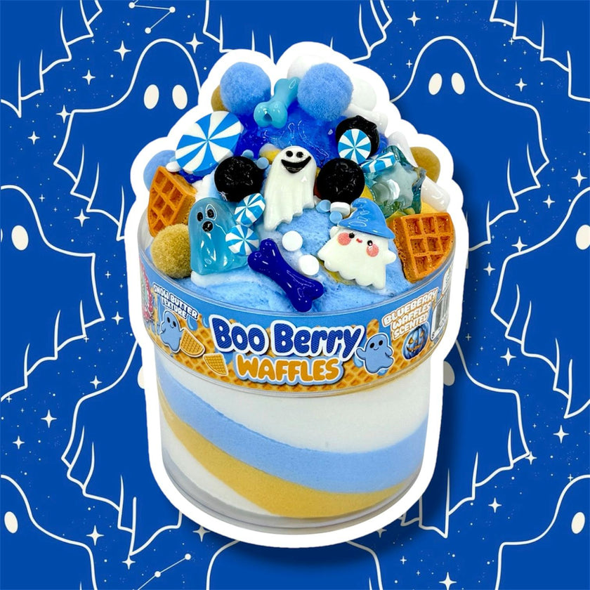Boo-Berry Waffles Slime