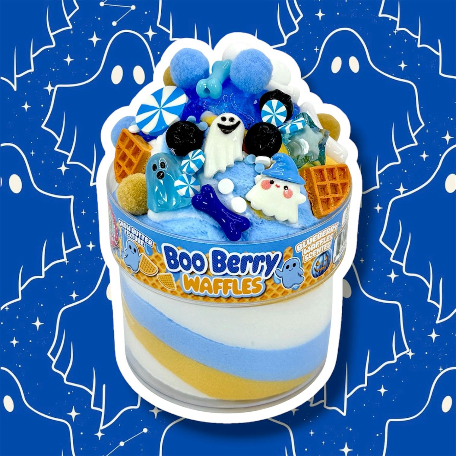 Boo-Berry Waffles Slime