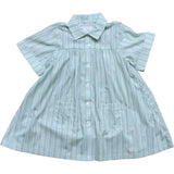 Girls Coverup in Stripe in Blue Jay