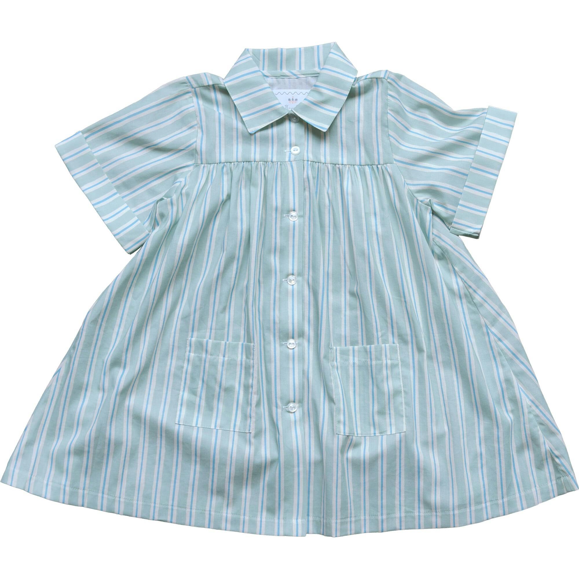 Womens Coverup in Stripe In Blue Jay