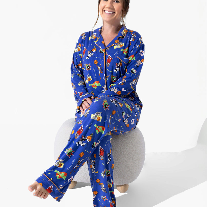 Space Jam Bamboo Women's Pajama Set