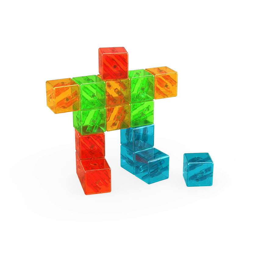 Geomag Magnetic Blocks Gems 16 Piece Set