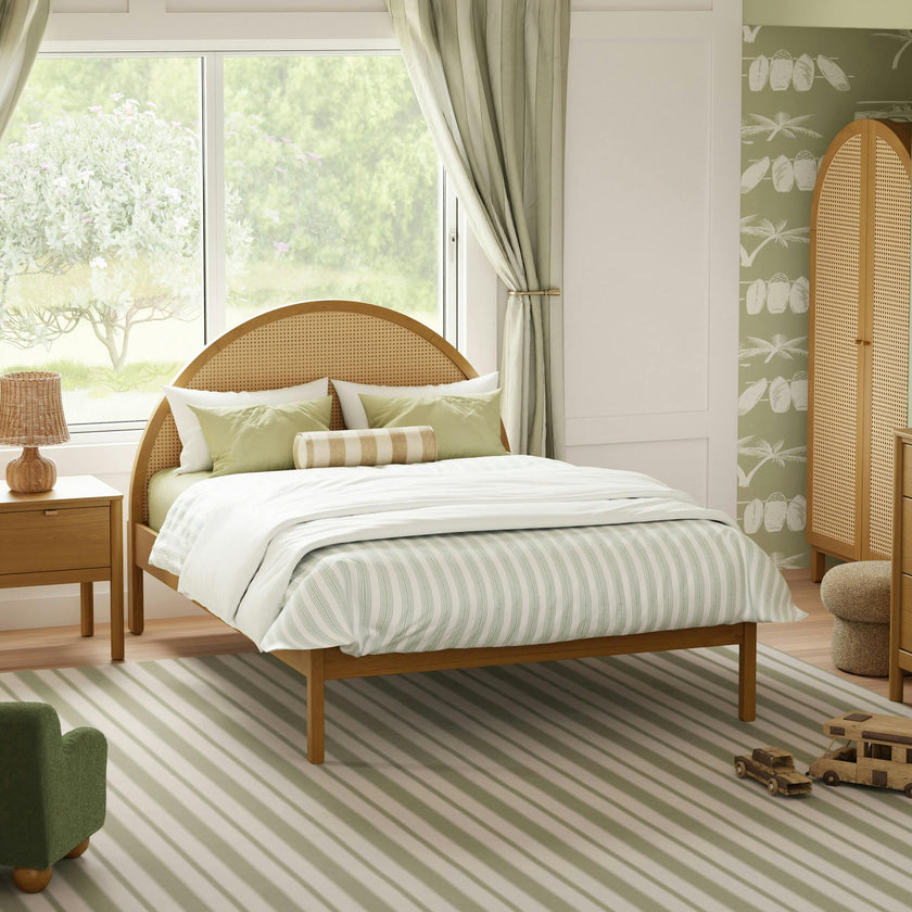Bondi Cane Full Bed in Honey