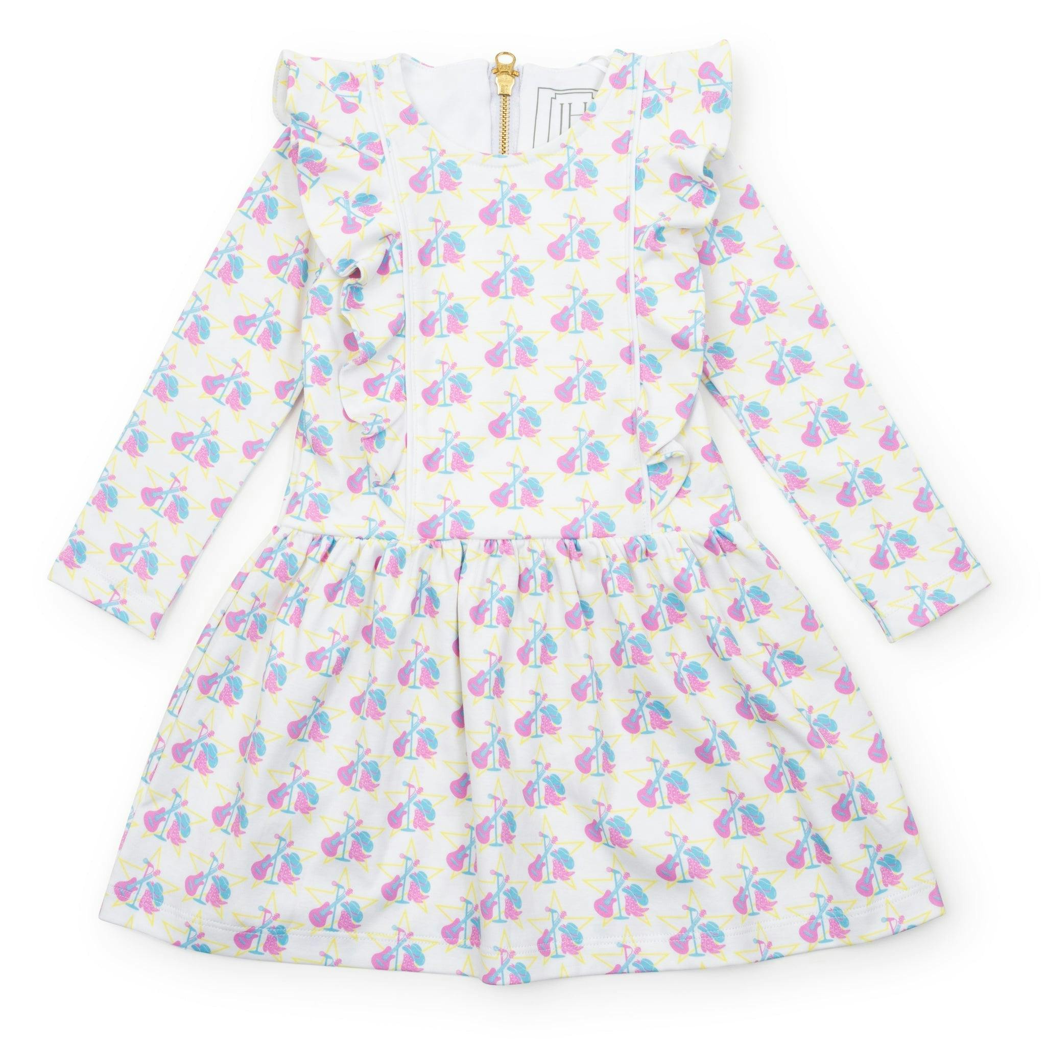 Olivia Girls' Dress Music Superstar