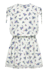 Helen Dress Violet Roses