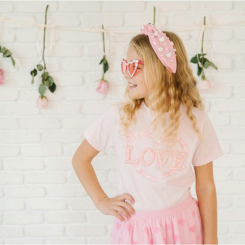 Pearl Love Patch Short Sleeve T-Shirt