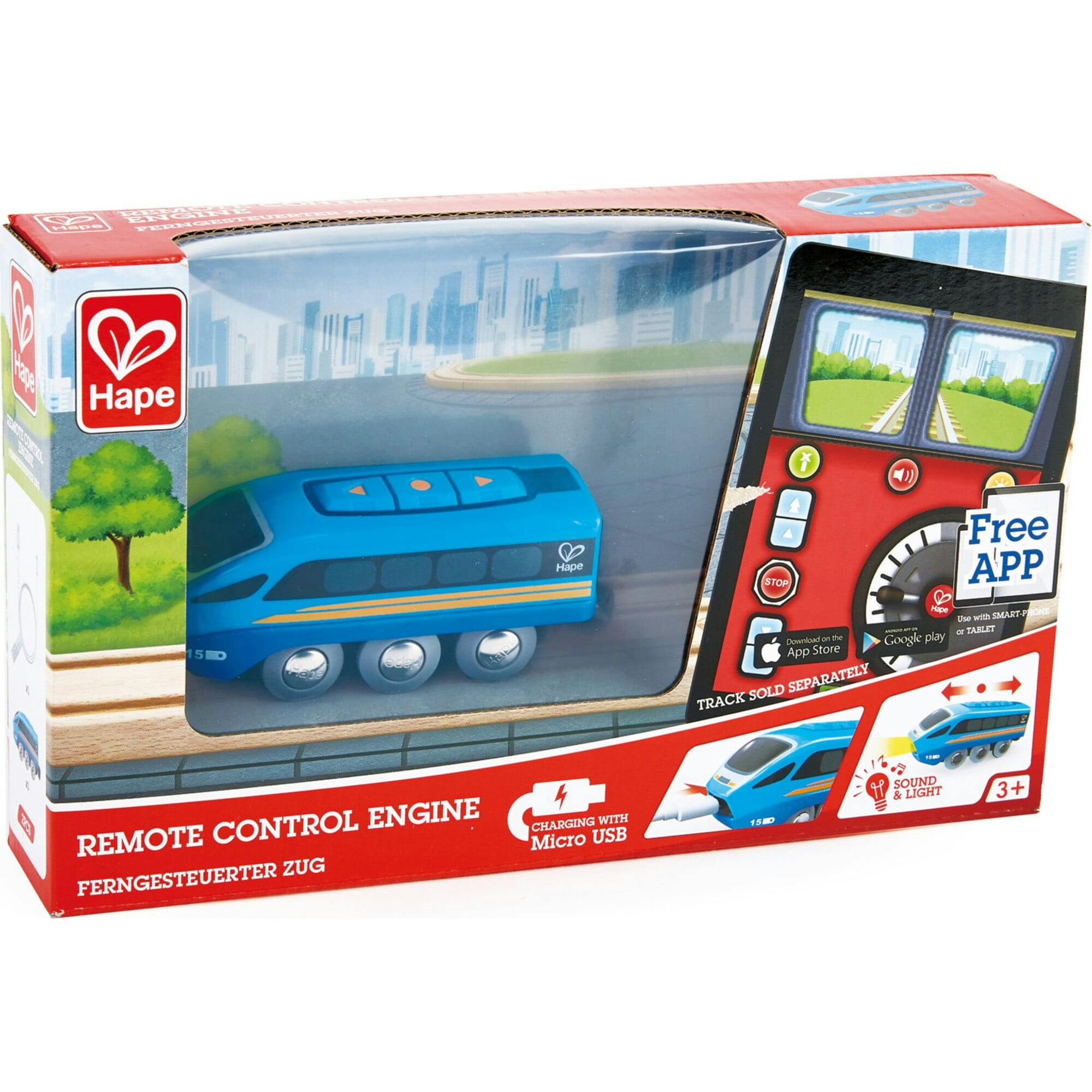 Remote Control Engine Train in Blue