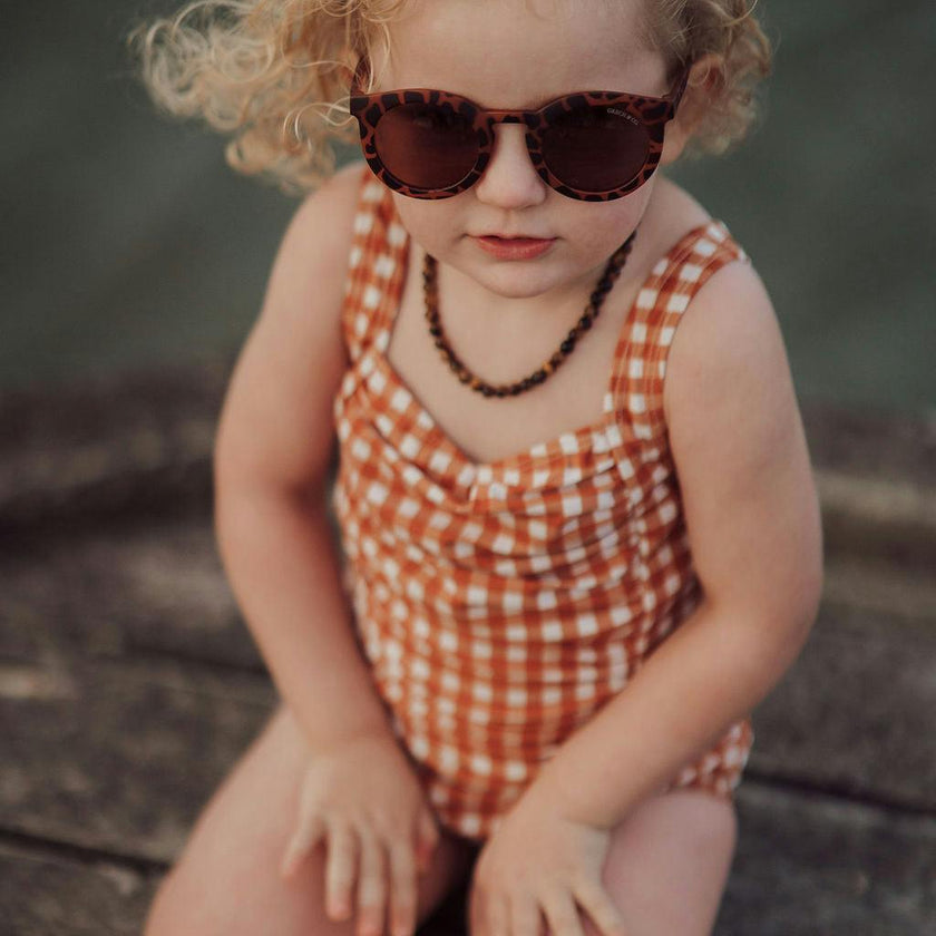 Classic | Sustainable Sunglasses | Plant-Based Bendable Polarized - Child | 3-8 Y | Tortoise