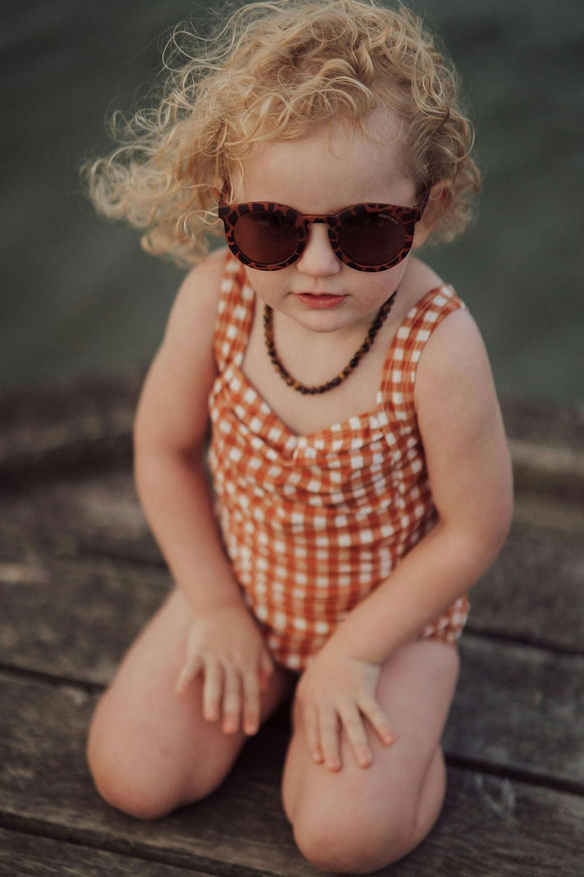 Classic | Sustainable Sunglasses | Plant-Based Bendable Polarized - Child | 3-8 Y | Tortoise