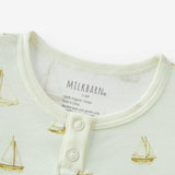 Sailboat Melody Organic Cotton Shortall
