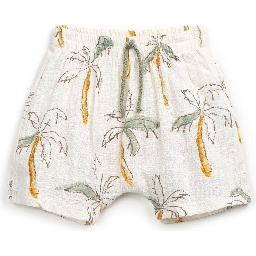 All-Over Palm Tree Print Shorts