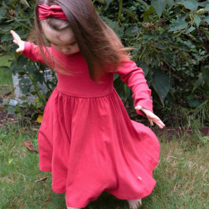 headband | scarlet red