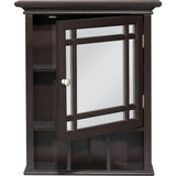 Neal Wooden Medicine Cabinet with Mirrored Door