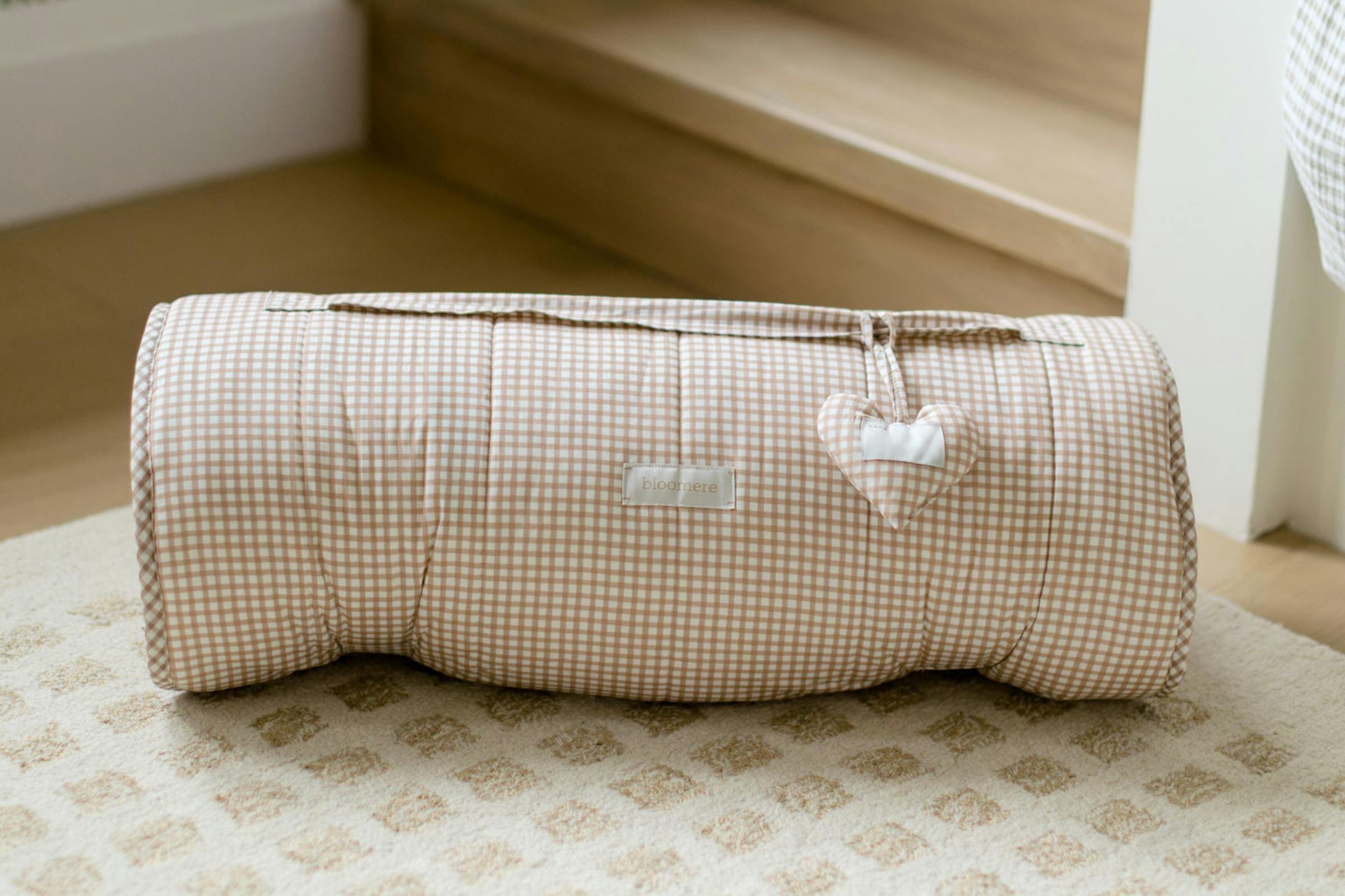 Organic Toddler Nap Roll-N-Rest Mat Set