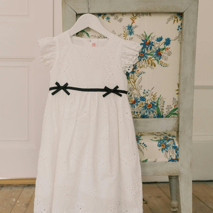 Nicky Hilton x La Coqueta Ivory Edie Girl Dress
