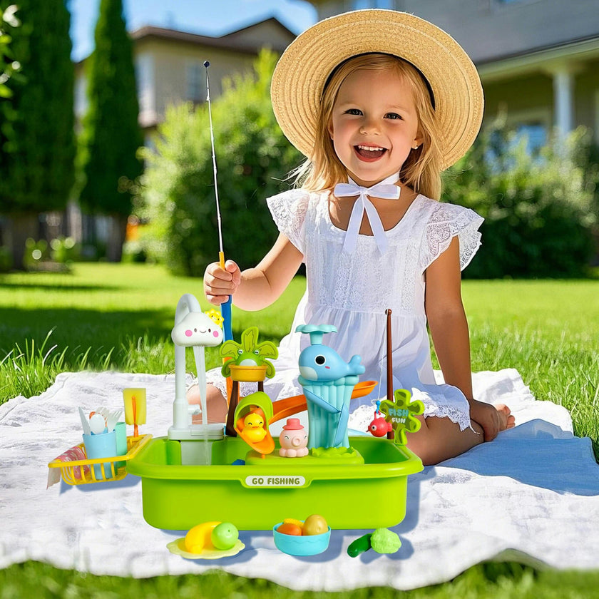 Easy Playhouse: 4-In-1 Play Sink