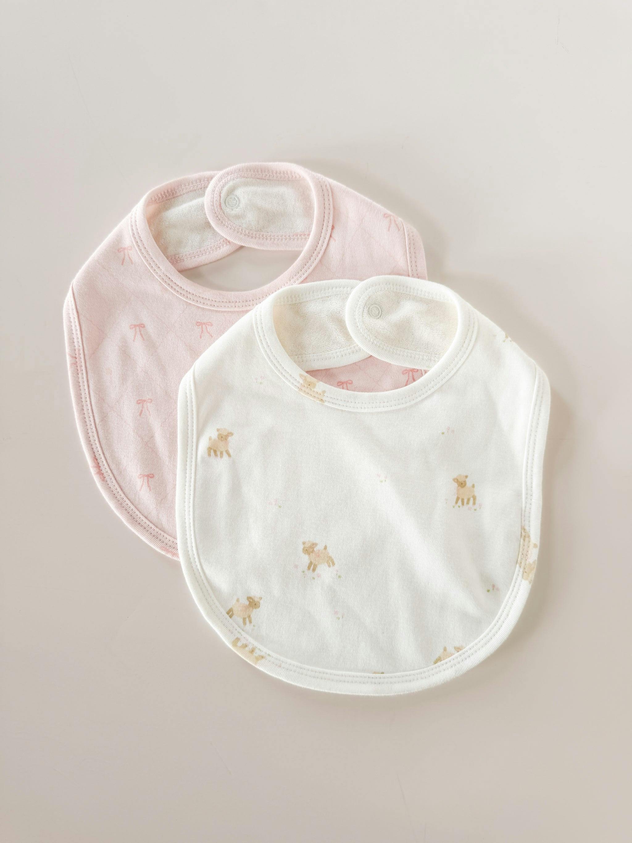 Layette Gift Set - Lamb and Bow