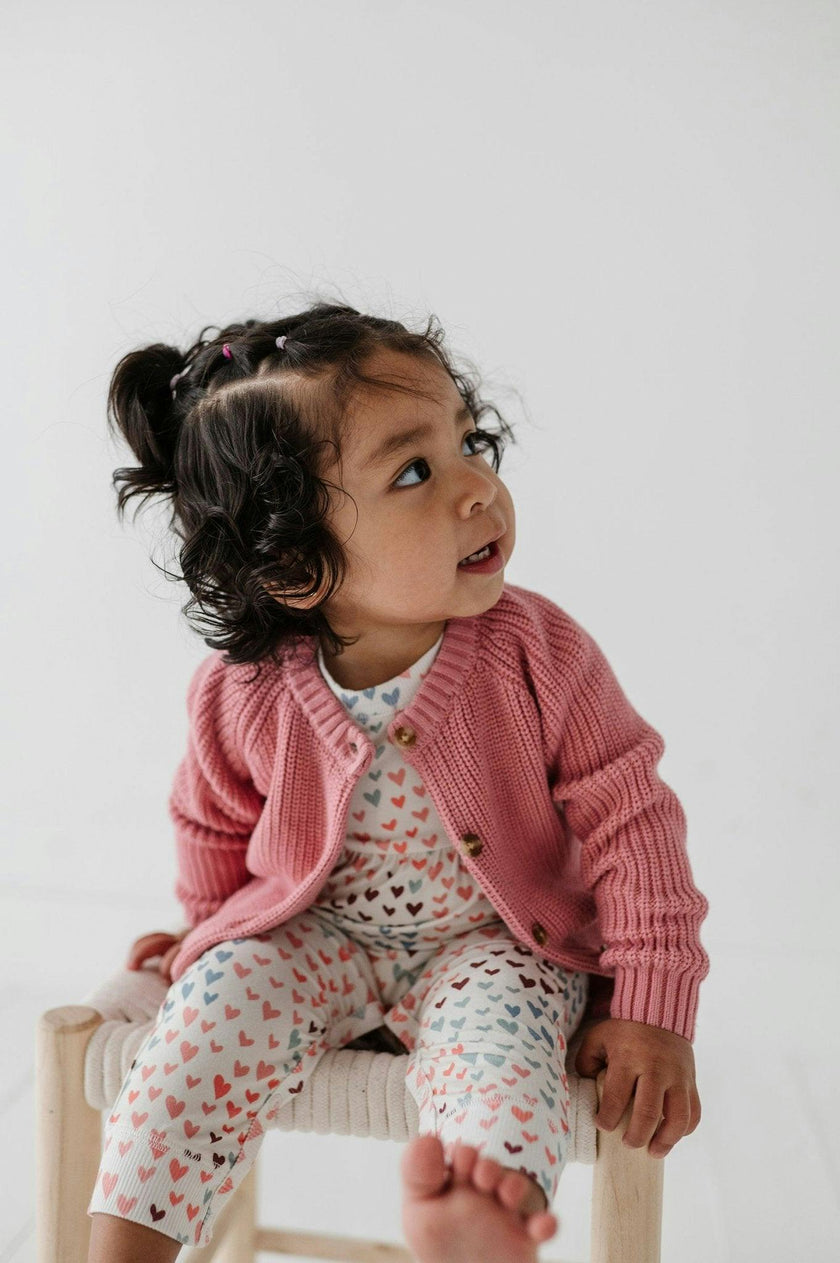 Girl's Knit Cardigan